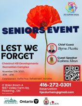 ITPC Senior Event Lest We Forget November 12 2025